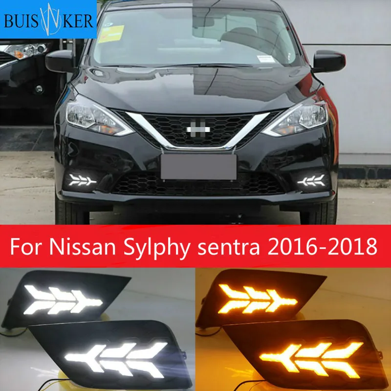 LED DRL daytime running light for Nissan Sylphy sentra 2016-2018 yellow turn signal, blue night light, wireless switch
LED DRL daytime running light for Nissan Sylphy sentra 2016-2018 yellow turn signal, blue night light, wireless switch