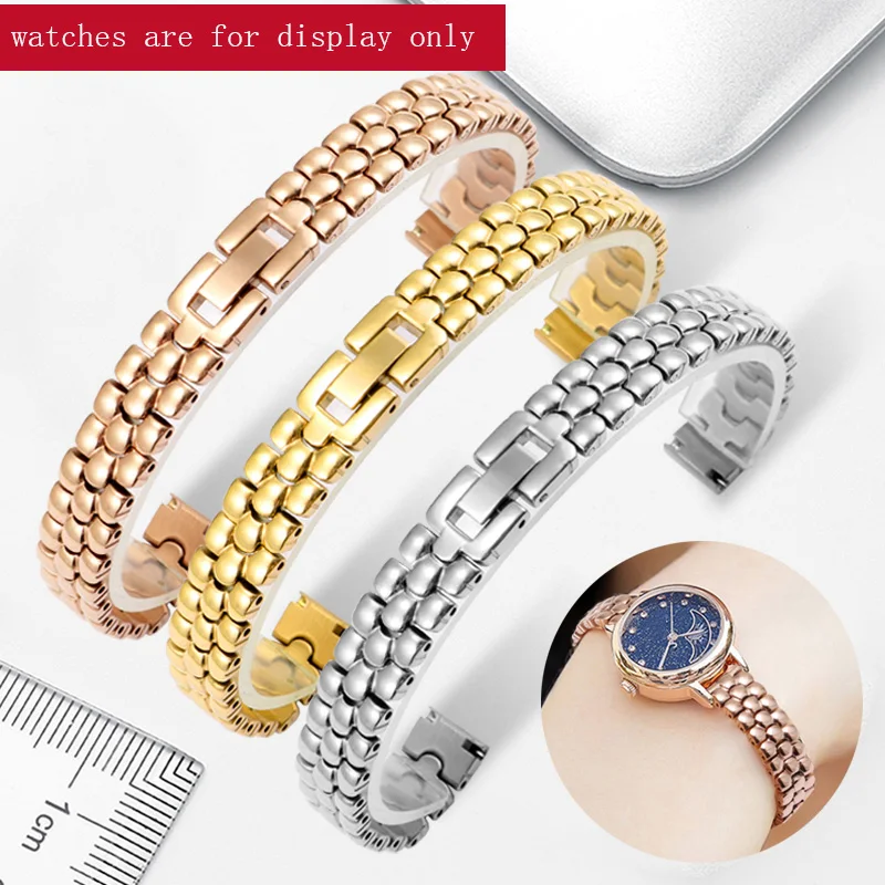 Replacement Metal Strap For Stainless Steel Watchband 6 8 10 12 14 16mm Silver Golden Bracelet Small Size Lady's Watch Chain
Replacement Metal Strap For Stainless Steel Watchband 6 8 10 12 14 16mm Silver Golden Bracelet Small Size Lady's Watch Chain