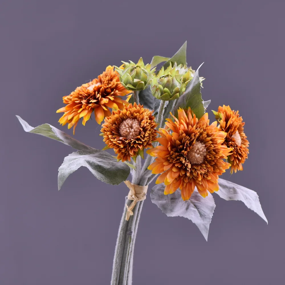 MBF Artificial Sunflower Bouquet Simulation Flower Fake Daisy Flowers Wedding Christmas New Year Party DIY Decoration
MBF Artificial Sunflower Bouquet Simulation Flower Fake Daisy Flowers Wedding Christmas New Year Party DIY Decoration