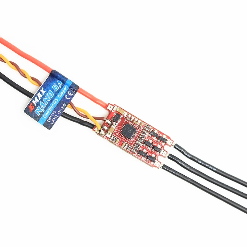 4 шт. EMAX Nano Series 6A ESC Электрический контроллер скорости для DIY FPV мини гоночного квадрокоптера
4 шт. EMAX Nano Series 6A ESC Электрический контроллер скорости для DIY FPV мини гоночного квадрокоптера