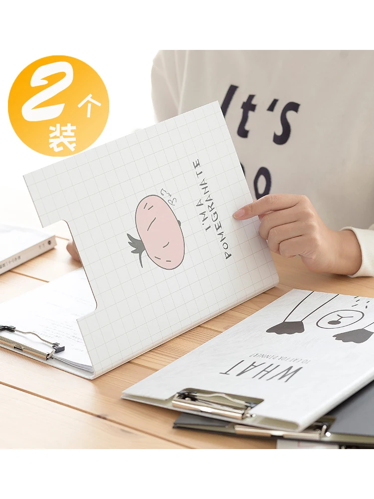 Stationary Supplies A4 Clip Folder Multi-function Books Clipboard With Storage 2 PCS/Lot Office Accessories Writing Paper Pad
Stationary Supplies A4 Clip Folder Multi-function Books Clipboard With Storage 2 PCS/Lot Office Accessories Writing Paper Pad