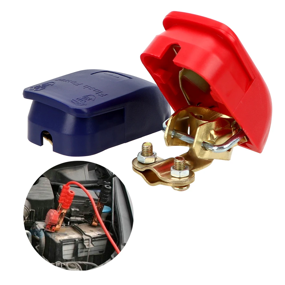 A Pair Auto Replacement Parts Connector Clamps Quick Release Lift Off Positive & Negative Electrode Car Battery Terminals
A Pair Auto Replacement Parts Connector Clamps Quick Release Lift Off Positive & Negative Electrode Car Battery Terminals