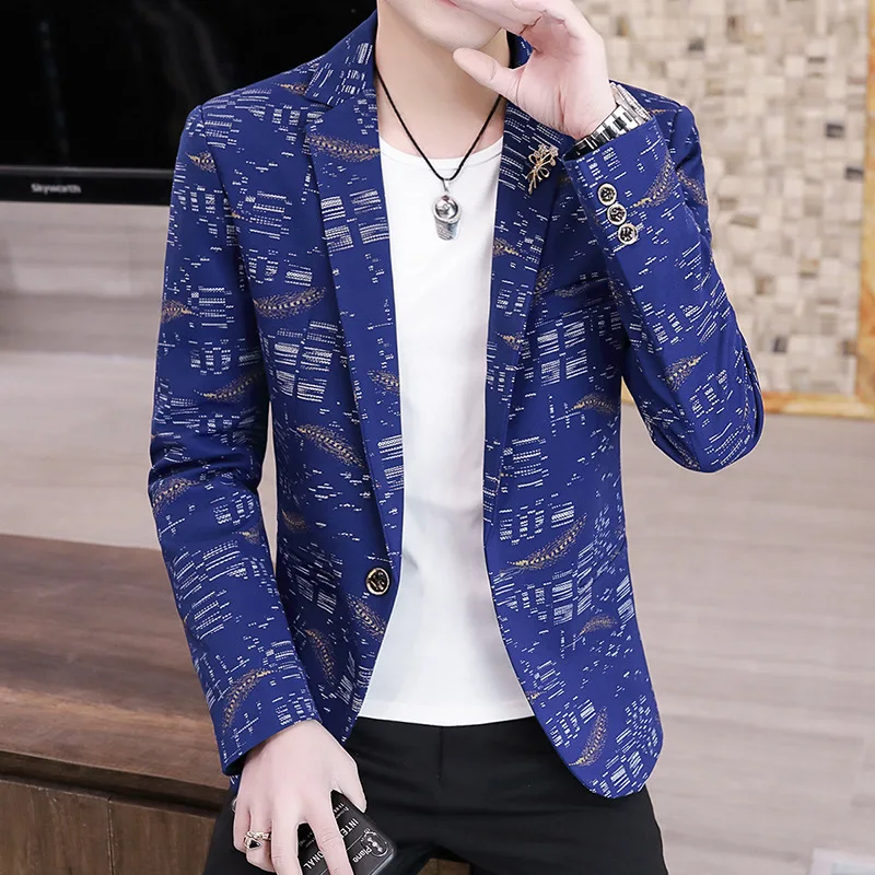 COO 2023 Autumn Clothing Men's Printed Slim Fit Casual British Small Plaid blazer Youth Handsome blazer
COO 2023 Autumn Clothing Men's Printed Slim Fit Casual British Small Plaid blazer Youth Handsome blazer