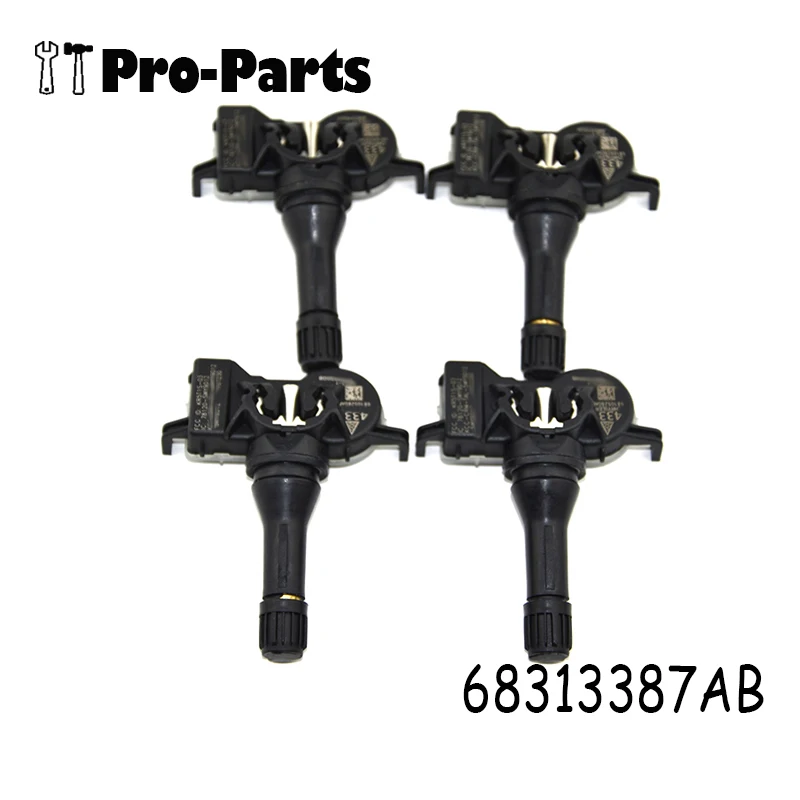 4Pcs TPMS Tire Pressure Monitor Systems Sensor 68313387AB 68252493AB For Jeep Renegade 2015-2018 For Cheysler 433MHz
4Pcs TPMS Tire Pressure Monitor Systems Sensor 68313387AB 68252493AB For Jeep Renegade 2015-2018 For Cheysler 433MHz