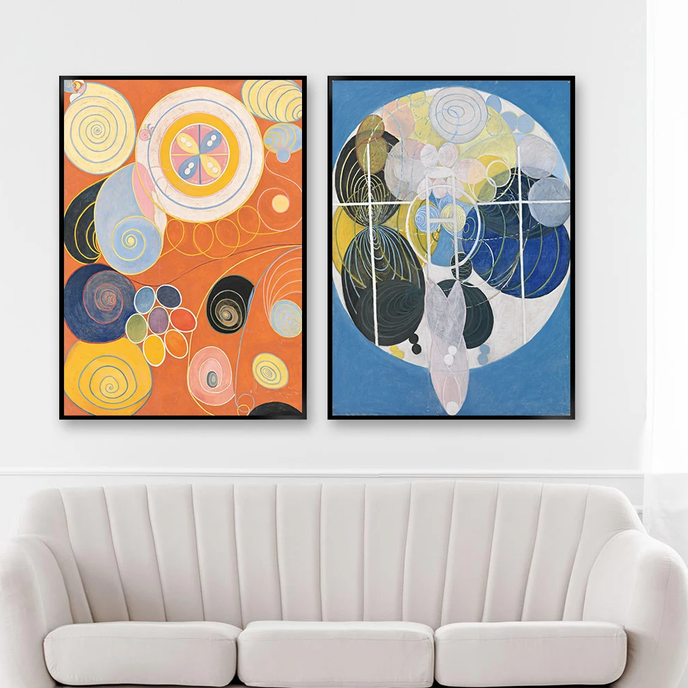Hilma af Klint Art Print Pictures Abstract Geometry Poster Scandinavian Modern Canvas Painting Office Study Room Home Wall Decor
Hilma af Klint Art Print Pictures Abstract Geometry Poster Scandinavian Modern Canvas Painting Office Study Room Home Wall Decor