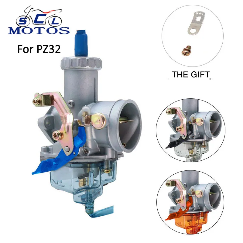 Sclmotos- For Keihin PZ32 Auto Hand Carburetor Pit Dirt Bike ATV Quad CG250 250cc GY6 125 with Transparent Float Chamber Racing
Sclmotos- For Keihin PZ32 Auto Hand Carburetor Pit Dirt Bike ATV Quad CG250 250cc GY6 125 with Transparent Float Chamber Racing