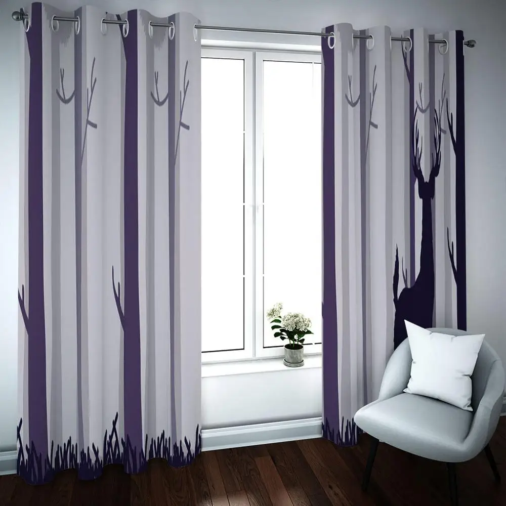 forest curtains Customized 3d curtains new window balcony thickened windshield blackout curtains
forest curtains Customized 3d curtains new window balcony thickened windshield blackout curtains