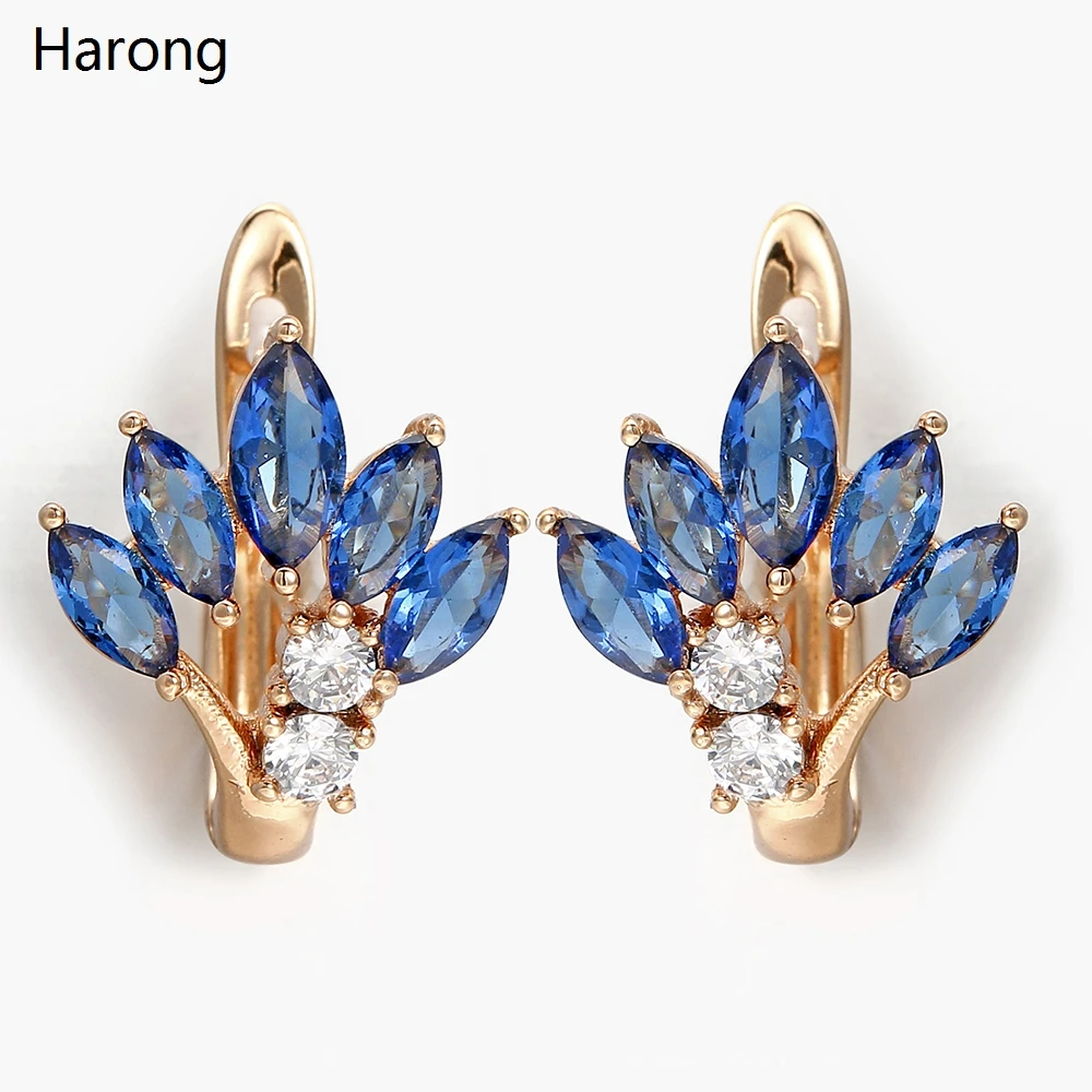 AAA Blue Crystal Zircon Quality Jewelry Earrings Flower Shape Metal Cute Small Stud Earrings For Woman Girl Fashion Accessories
AAA Blue Crystal Zircon Quality Jewelry Earrings Flower Shape Metal Cute Small Stud Earrings For Woman Girl Fashion Accessories