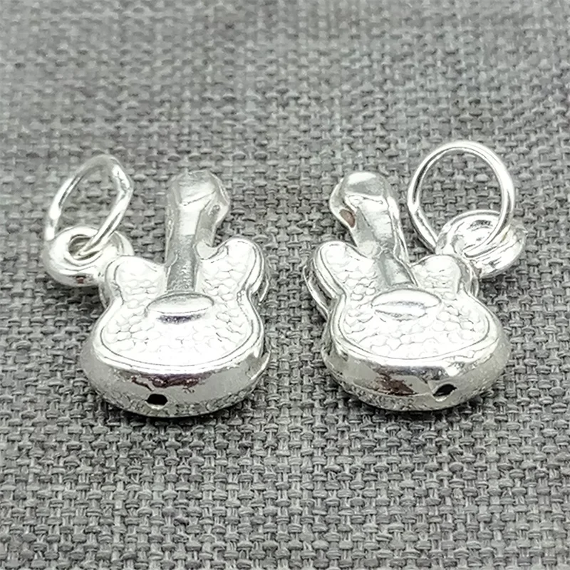 6 Peces of 925 Sterling Silver Shiny Hollow Guitar Music Charms for Bracelet
6 Peces of 925 Sterling Silver Shiny Hollow Guitar Music Charms for Bracelet