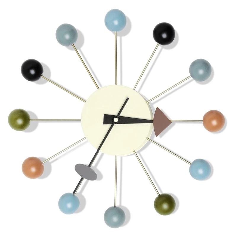 Retro Starburst Ball Wall Clock Decor Home Decoration Ball Wall Watch Creative Simple Design Clock for Home Bedroom
Retro Starburst Ball Wall Clock Decor Home Decoration Ball Wall Watch Creative Simple Design Clock for Home Bedroom