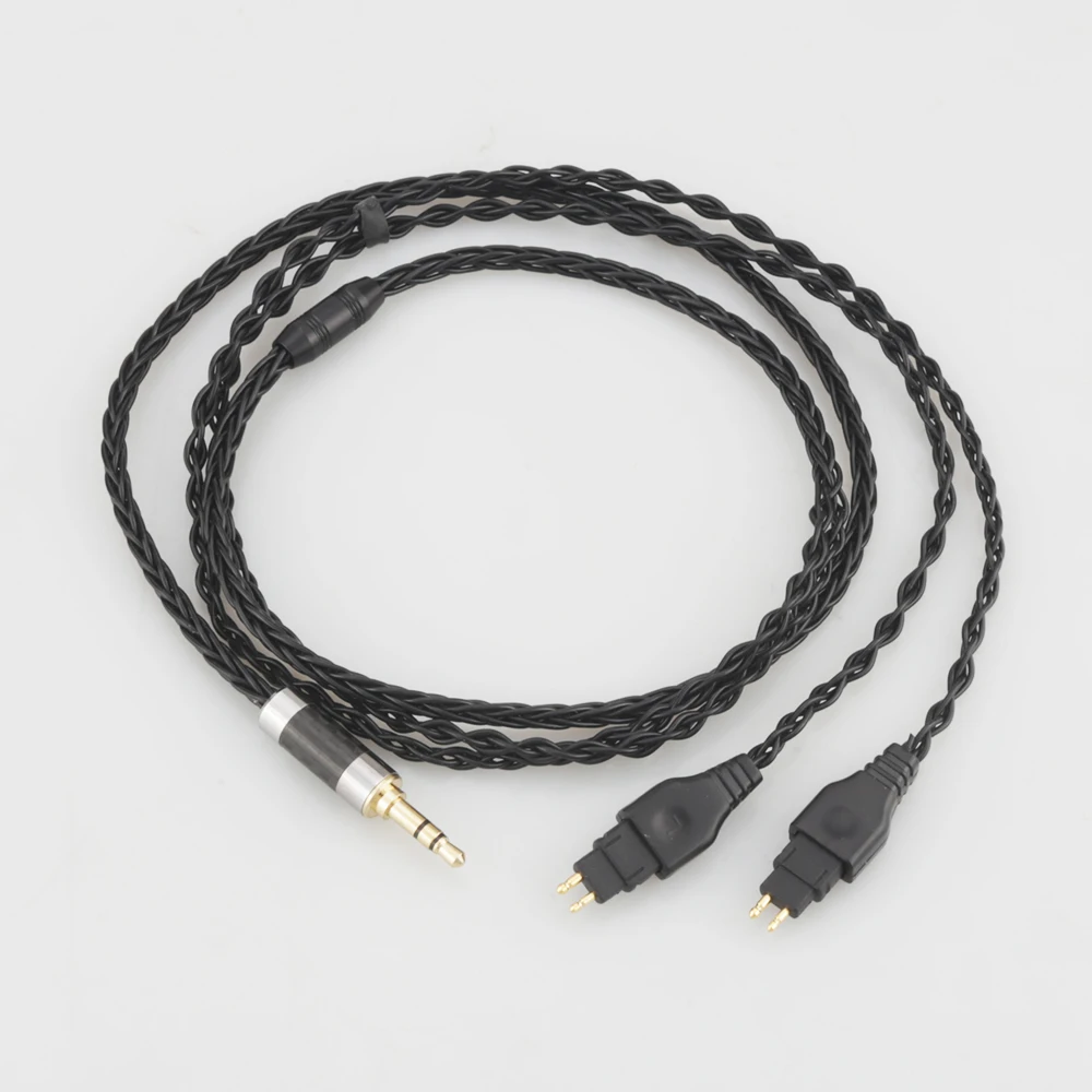 8 Core Balanced Pure Silver Plated Earphone Cable For Sennheiser HD580 HD600 HD650 HDxxx HD660S HD58x HD6xx
8 Core Balanced Pure Silver Plated Earphone Cable For Sennheiser HD580 HD600 HD650 HDxxx HD660S HD58x HD6xx