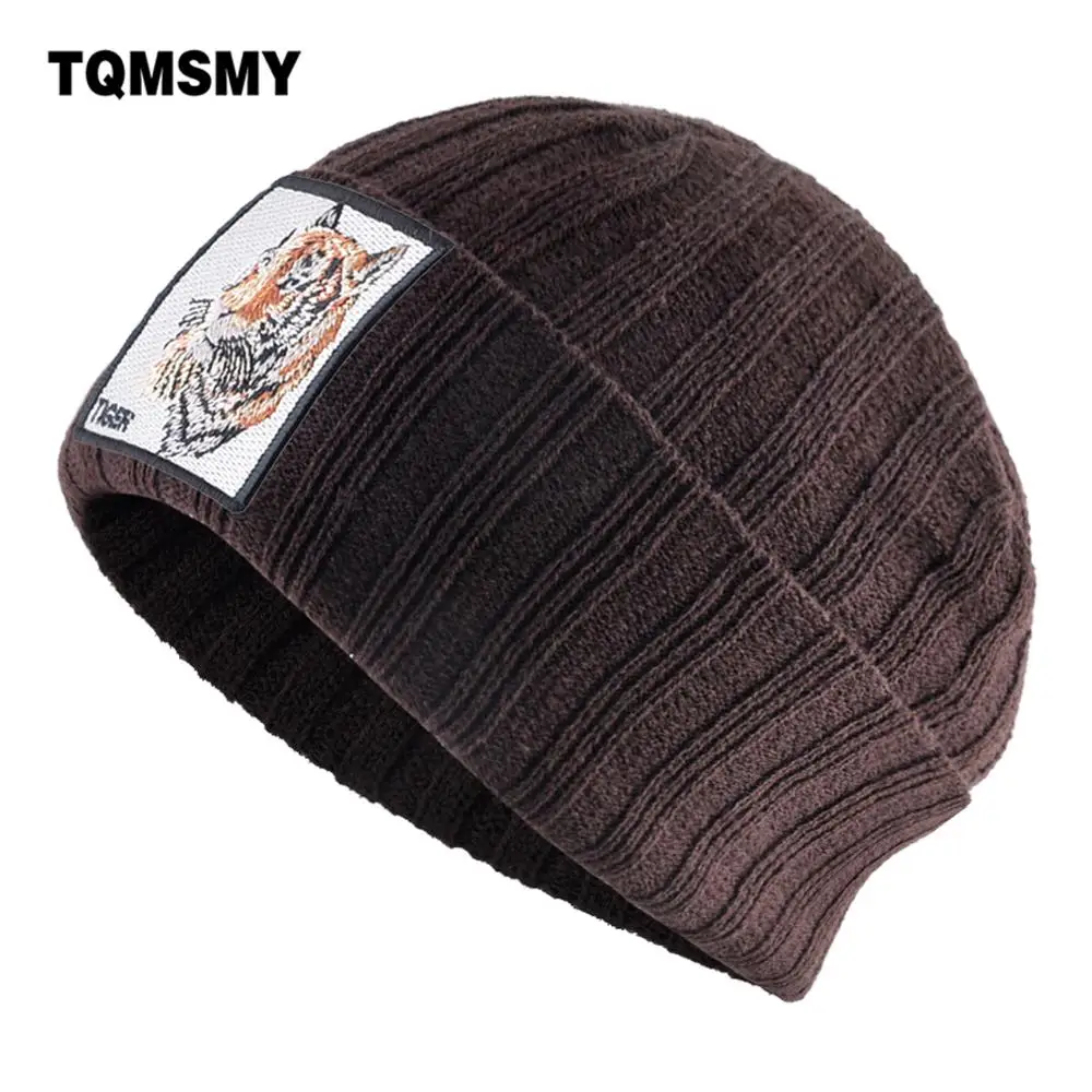 TQMSMY Embroidery Tiger Hats Men Winter Knitted Skullies Beanies Women Knit Solid Color Hip Hop Hat Boys Girls Warm Beanie TBLH
TQMSMY Embroidery Tiger Hats Men Winter Knitted Skullies Beanies Women Knit Solid Color Hip Hop Hat Boys Girls Warm Beanie TBLH