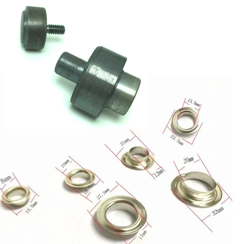 8mm-30mm Eyelets Metal hole rivet Button. Electric mold machine for buttons. Eyelets installation tool. Metal stomatal dies
8mm-30mm Eyelets Metal hole rivet Button. Electric mold machine for buttons. Eyelets installation tool. Metal stomatal dies