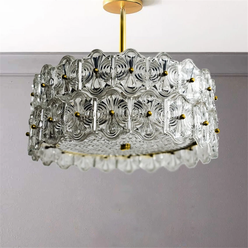 French retro crystal glass pendant lights bedroom study living room luxury lamps house vintage hotel hanging lights fixtures
French retro crystal glass pendant lights bedroom study living room luxury lamps house vintage hotel hanging lights fixtures