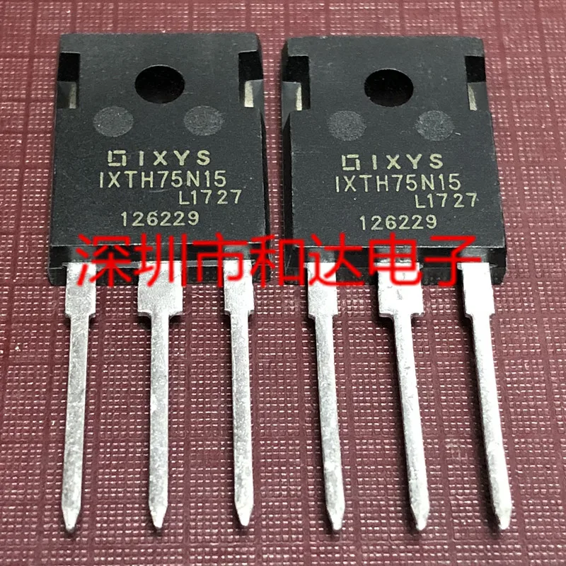 (5 шт.) IXTH75N15 TO-247 / IXTH21N50 500V 21A / IXTH6N120 1200V 6A / IXTH76P10T TO-247
(5 шт.) IXTH75N15 TO-247 / IXTH21N50 500V 21A / IXTH6N120 1200V 6A / IXTH76P10T TO-247