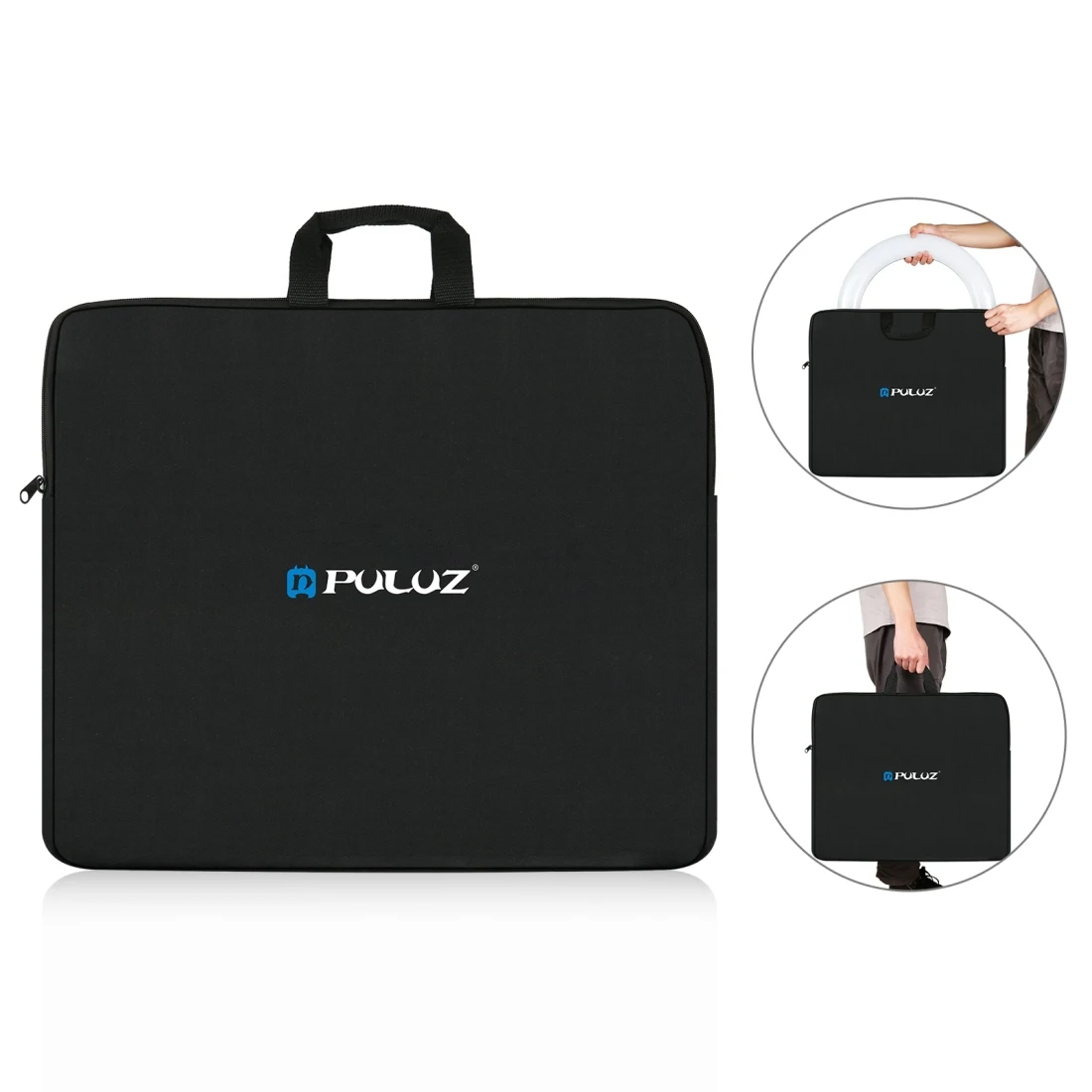 Portable Storage Bag Carry Bag LED Photography Bag Kits Outdoor Camera Stand Handbag for 46cm Ring Light Storage Bag 55x48cm
Portable Storage Bag Carry Bag LED Photography Bag Kits Outdoor Camera Stand Handbag for 46cm Ring Light Storage Bag 55x48cm