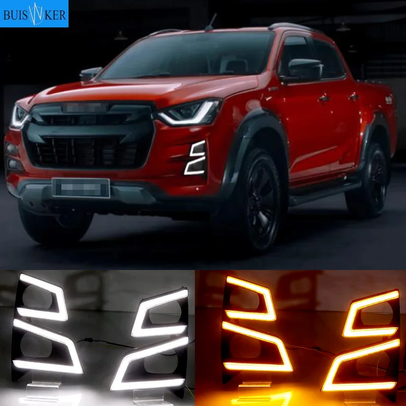 Led Daytime Running Lights for Isuzu D-max 2020 Fog lamp 12V ABS DRL Driving lights yellow turn signal light
Led Daytime Running Lights for Isuzu D-max 2020 Fog lamp 12V ABS DRL Driving lights yellow turn signal light
