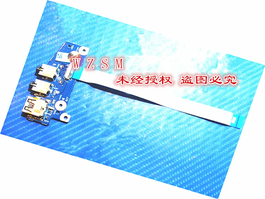 NEW USB Audio Jack Board For ASUS GL552J ZX50J JX ZX50V GL552V GL552VW GL552 GL552J GL552JX Laptop 100% TESED OK
NEW USB Audio Jack Board For ASUS GL552J ZX50J JX ZX50V GL552V GL552VW GL552 GL552J GL552JX Laptop 100% TESED OK
