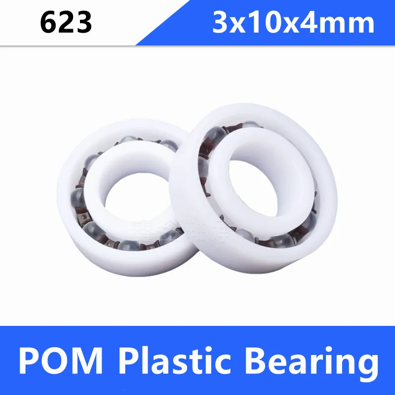 50/100pcs POM bearing 623 3x10x4mm Plastic deep groove ball bearings with Glass balls Nylon Cage 3*10*4mm
50/100pcs POM bearing 623 3x10x4mm Plastic deep groove ball bearings with Glass balls Nylon Cage 3*10*4mm