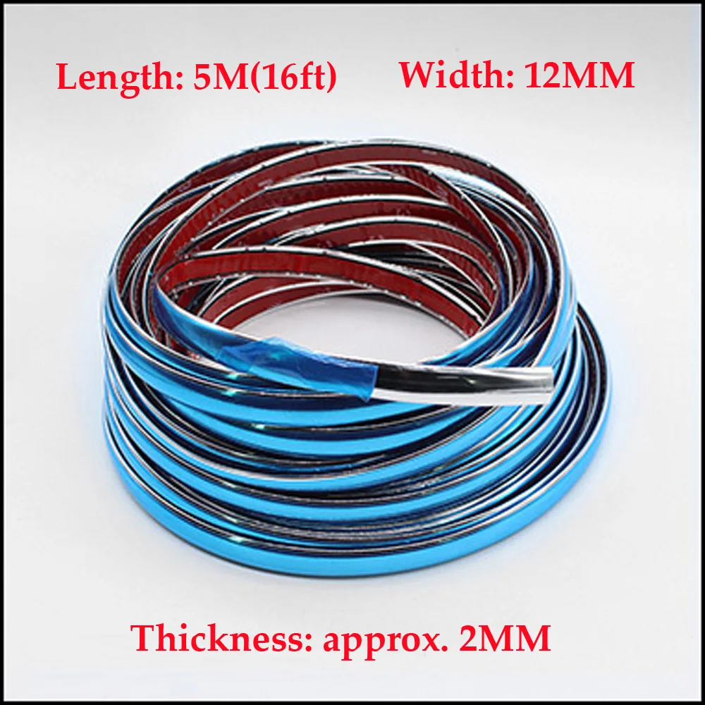 Brand new high quality 12mm 16ft corrosion resistant car bumper strip car bright silver chrome molding car shock absorbing
Brand new high quality 12mm 16ft corrosion resistant car bumper strip car bright silver chrome molding car shock absorbing