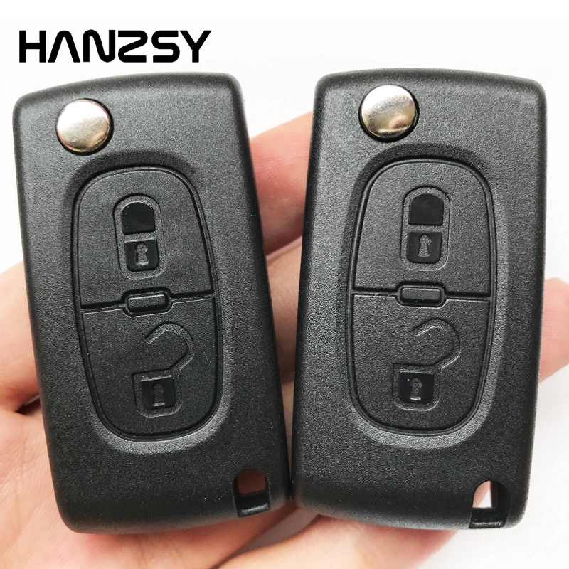 2 button Car Flip Key Case Shell For Citroen C3 Picasso For Peugeot 407 206 307 308 207 408 Replacement Remote Folding Key Cover
2 button Car Flip Key Case Shell For Citroen C3 Picasso For Peugeot 407 206 307 308 207 408 Replacement Remote Folding Key Cover
