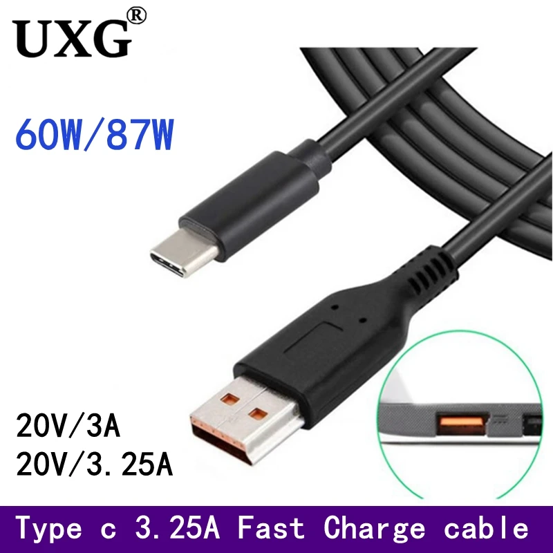 USB Type C To Lenovo Yoga 3.25A Fast Charge Cable for Lenovo Yoga3 Pro Yoga4 Pro Yoga700 Yoga900 Miix700 Charger Cord 1.8M 6ft
USB Type C To Lenovo Yoga 3.25A Fast Charge Cable for Lenovo Yoga3 Pro Yoga4 Pro Yoga700 Yoga900 Miix700 Charger Cord 1.8M 6ft