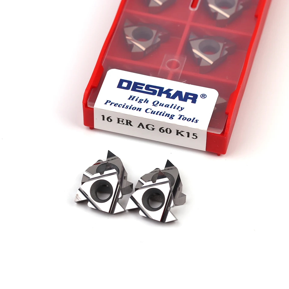 DESKAR 16ER 16IR A55 A60 G55 G60 AG55 AG60 11BSPT 14NPT K15 высококачественный резьбовой токарный инструмент для резки алюминия меди
DESKAR 16ER 16IR A55 A60 G55 G60 AG55 AG60 11BSPT 14NPT K15 высококачественный резьбовой токарный инструмент для резки алюминия меди