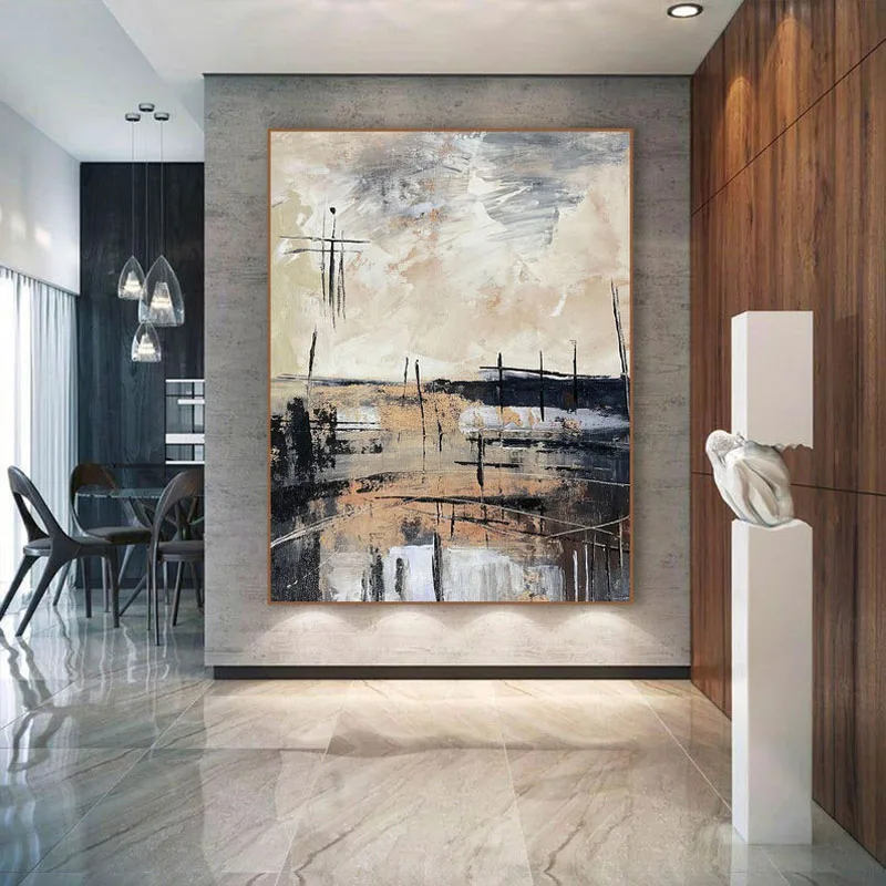 Modern Abstract Landscape Wall Picture Handmade Home Decor Textured Oil Painting On Canvas Art For Living Room Bedroom As Gift
Modern Abstract Landscape Wall Picture Handmade Home Decor Textured Oil Painting On Canvas Art For Living Room Bedroom As Gift