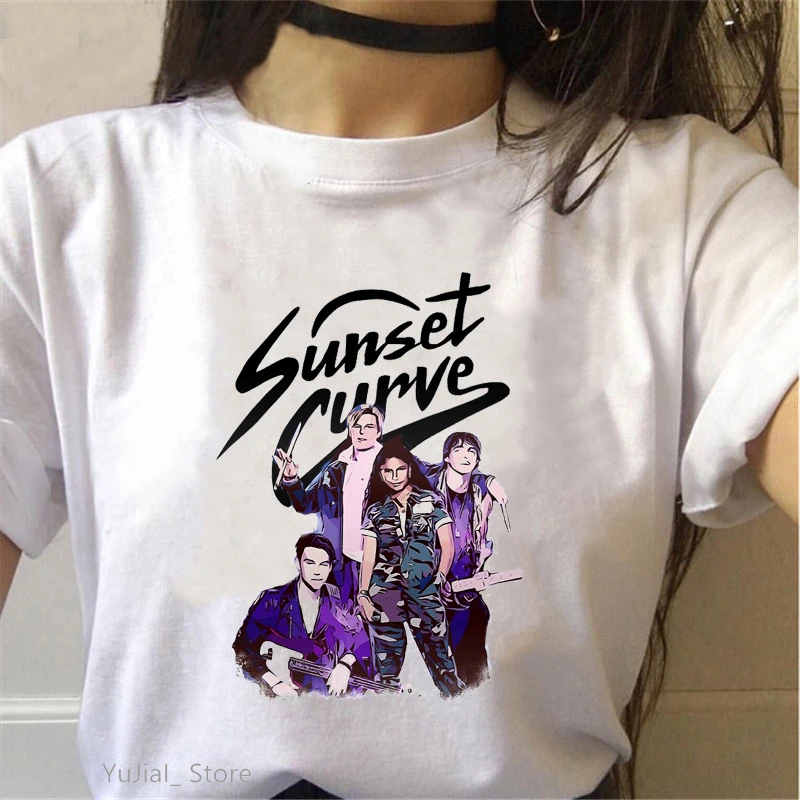 Julie And The Phantoms Tshirts Women Clothes 2024 Funny Cartoon Print T Shirt Femme Harajuku Kawaii T-Shirt
Julie And The Phantoms Tshirts Women Clothes 2024 Funny Cartoon Print T Shirt Femme Harajuku Kawaii T-Shirt
