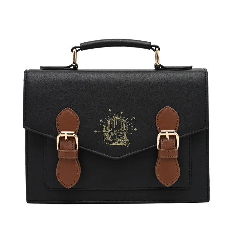 Japanese Style PU Shoulder Bag JK Uniform Handbag Small Square Bag School Student Anime Lolita Bag
Japanese Style PU Shoulder Bag JK Uniform Handbag Small Square Bag School Student Anime Lolita Bag