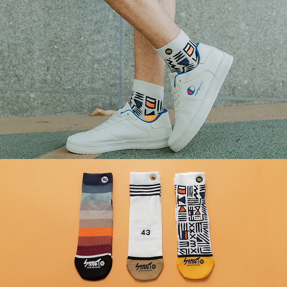 Fashion Cotton Men And Women Socks Comfortable And Breathable Harajuku Streetwear Trend Socks
Fashion Cotton Men And Women Socks Comfortable And Breathable Harajuku Streetwear Trend Socks