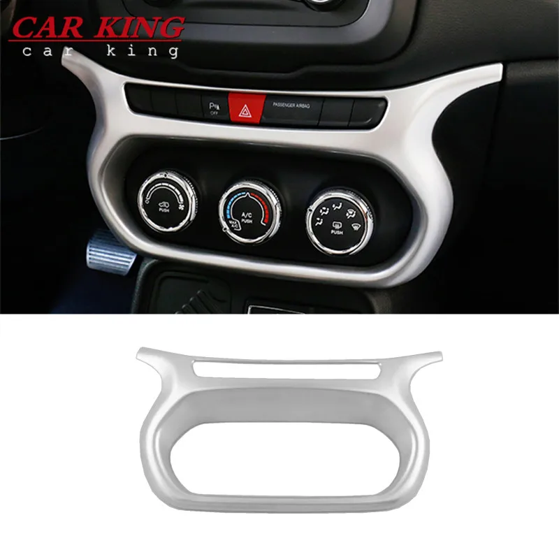 For Jeep Renegade 2015 2016 2017-2019 ABS Matte Car Interior Air Conditioning Switch Decoration Frame Cover Trim accessories
For Jeep Renegade 2015 2016 2017-2019 ABS Matte Car Interior Air Conditioning Switch Decoration Frame Cover Trim accessories