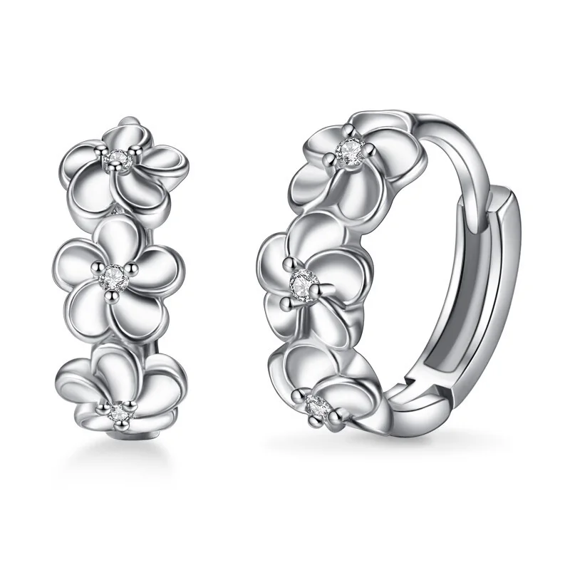 LByzHan New 925 Sterling Silver Earrings Small Flower Round Earrings Female Charm Jewelry Gift
LByzHan New 925 Sterling Silver Earrings Small Flower Round Earrings Female Charm Jewelry Gift