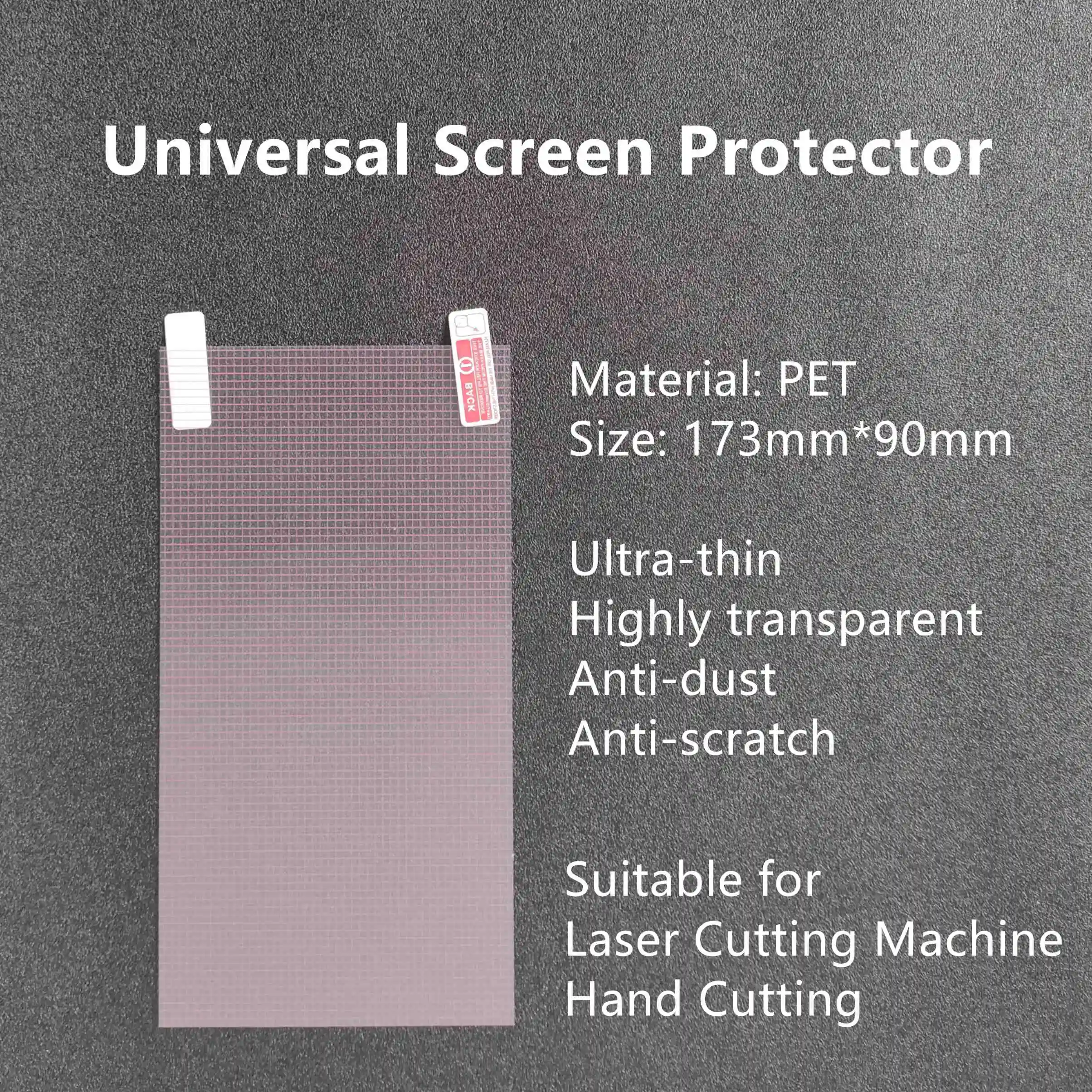 50pcs Universal Screen Protector 8-Inch HD Clear/Anti-Glare LCD Screen GPS Protective Film For Phone Tablet Camera 173x90mm PET
50pcs Universal Screen Protector 8-Inch HD Clear/Anti-Glare LCD Screen GPS Protective Film For Phone Tablet Camera 173x90mm PET