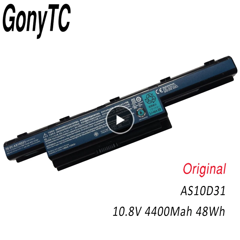 AS10D31 Original Laptop Battery For Acer For Aspire V3 5741 5742 5750 5551G 5560G 5741G 5750G AS10D51 AS10D61 AS10D71 AS10D75
AS10D31 Original Laptop Battery For Acer For Aspire V3 5741 5742 5750 5551G 5560G 5741G 5750G AS10D51 AS10D61 AS10D71 AS10D75