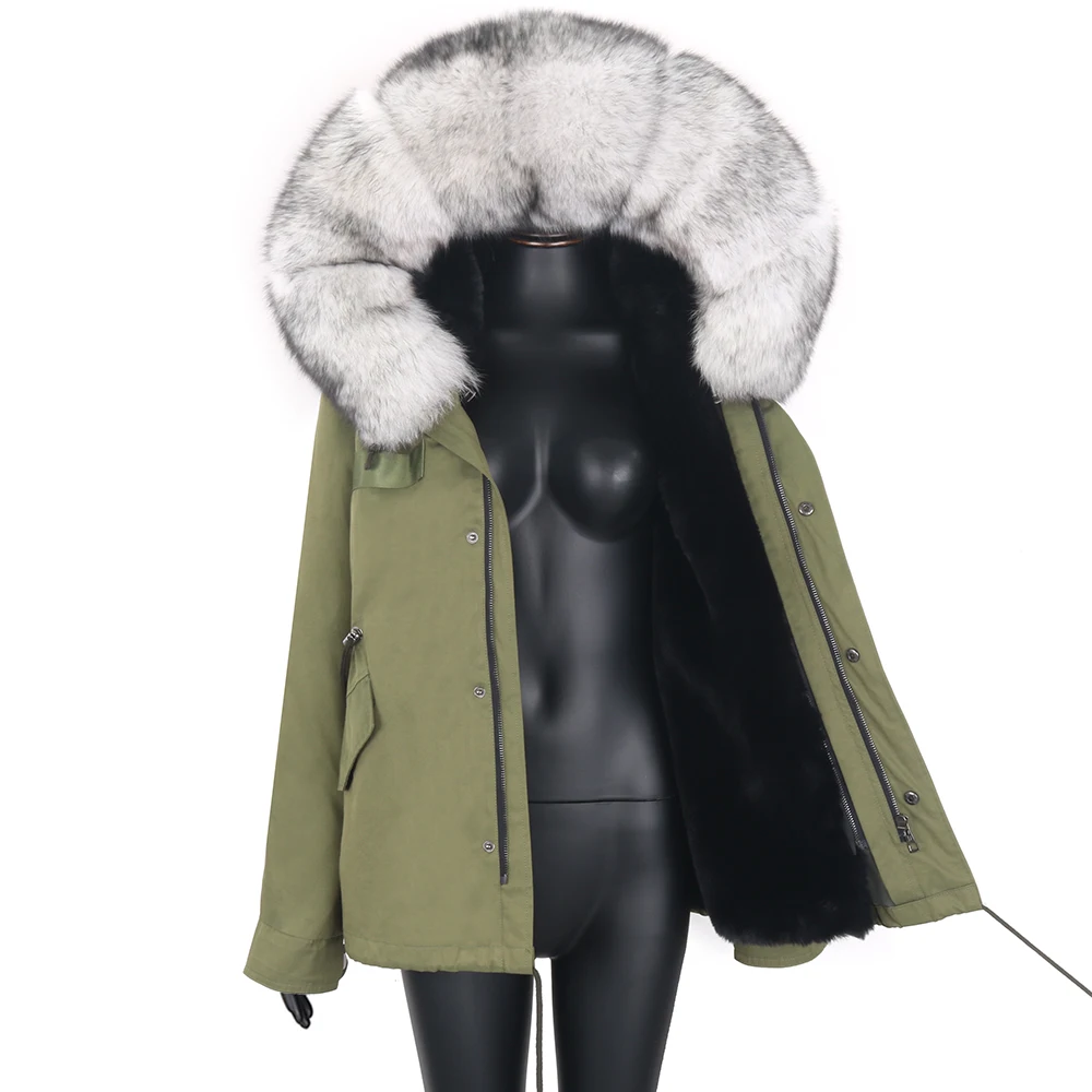 2021 New Real Fur Coat Natural Fox Fur Collar Winter Jacket 7XL Waterproof Women Parka Outerwear Thick Warm Streetwear Luxury
2021 New Real Fur Coat Natural Fox Fur Collar Winter Jacket 7XL Waterproof Women Parka Outerwear Thick Warm Streetwear Luxury