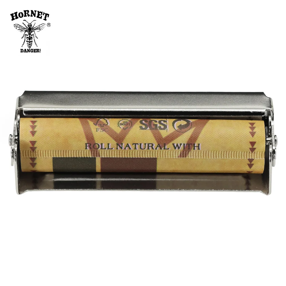 HORNET DANGER 78MM Metal Rolling Machine 1 1/4 Size Maker Hand Roller Papers
HORNET DANGER 78MM Metal Rolling Machine 1 1/4 Size Maker Hand Roller Papers