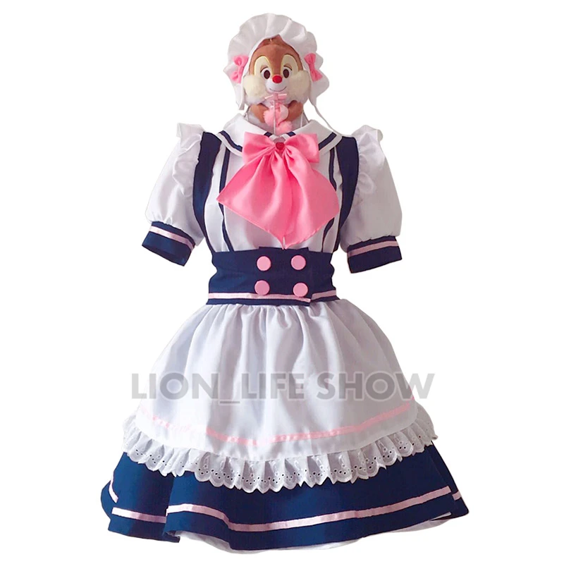 Halloween Damen Blau Rosa Lolita Apron Dress Maid Halloween Party Cosplay Costume Girls maid coffee house Uniform Free Shipping
Halloween Damen Blau Rosa Lolita Apron Dress Maid Halloween Party Cosplay Costume Girls maid coffee house Uniform Free Shipping