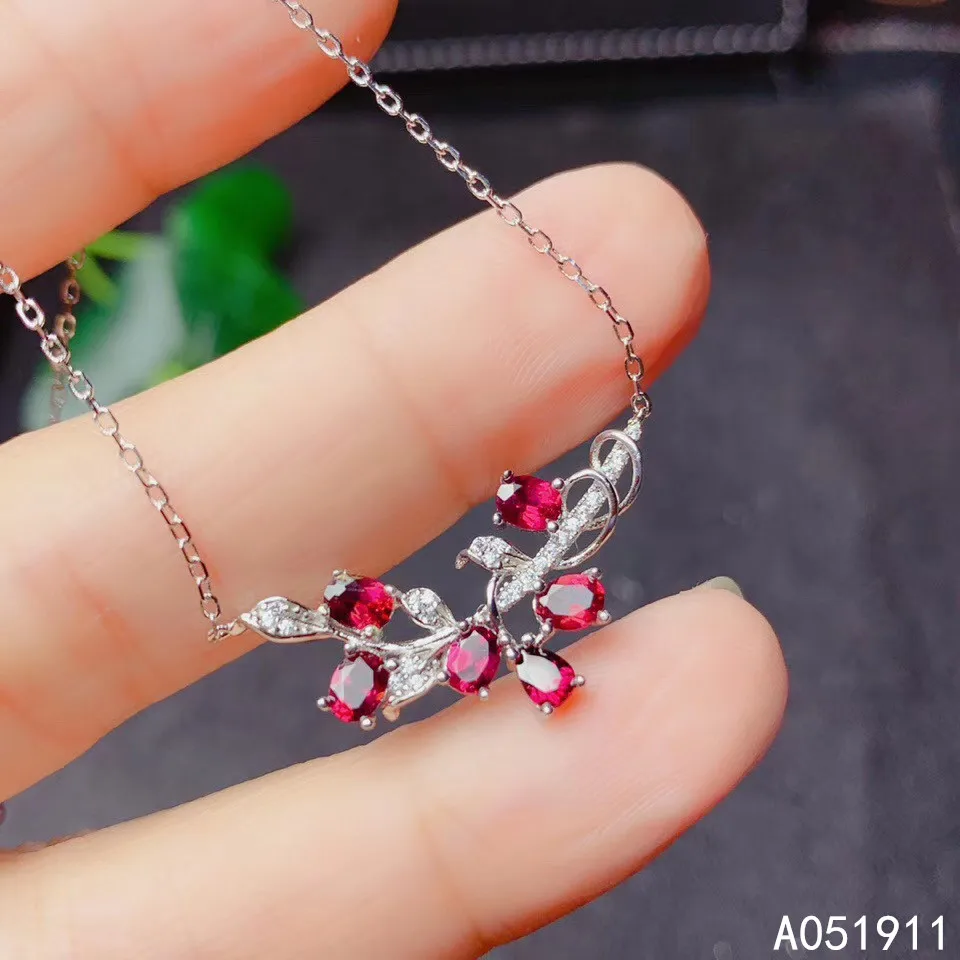 KJJEAXCMY fine jewelry natural garnet 925 sterling silver women pendant necklace chain support test fashion
KJJEAXCMY fine jewelry natural garnet 925 sterling silver women pendant necklace chain support test fashion