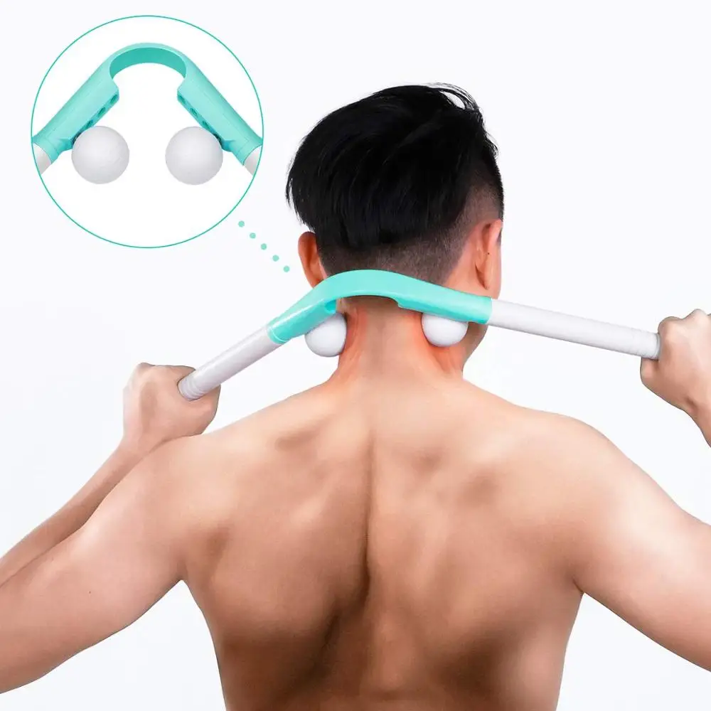 Neck Massager Manual Pressure Point Massage Sticks Tools Therapy Trigger Point Deep Tissue Massage for Neck Muscle Pain Relief
Neck Massager Manual Pressure Point Massage Sticks Tools Therapy Trigger Point Deep Tissue Massage for Neck Muscle Pain Relief