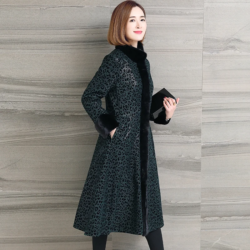 Jacket Leather Real 2020 Winter Jacket Women Mink Fur Collar 100% Sheepskin Coat Female Korean Long Coats Plus Size MY s
Jacket Leather Real 2020 Winter Jacket Women Mink Fur Collar 100% Sheepskin Coat Female Korean Long Coats Plus Size MY s