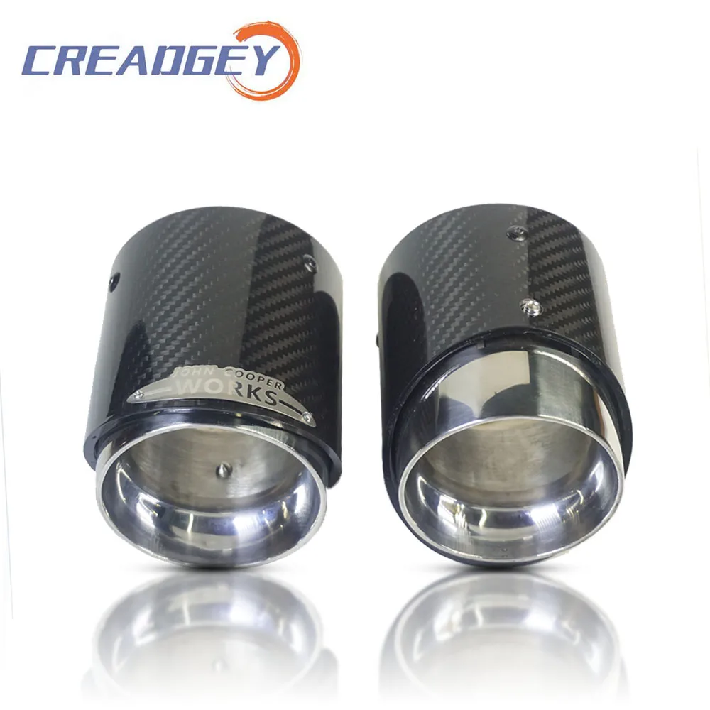 1 Piece Real Exhaust Muffler Tail Pipe For Mini F54 F55 F56 F57 F60 R55 R56 R57 R58 R59 R60 R61 Carbon Fiber End Tip Car Styling
1 Piece Real Exhaust Muffler Tail Pipe For Mini F54 F55 F56 F57 F60 R55 R56 R57 R58 R59 R60 R61 Carbon Fiber End Tip Car Styling