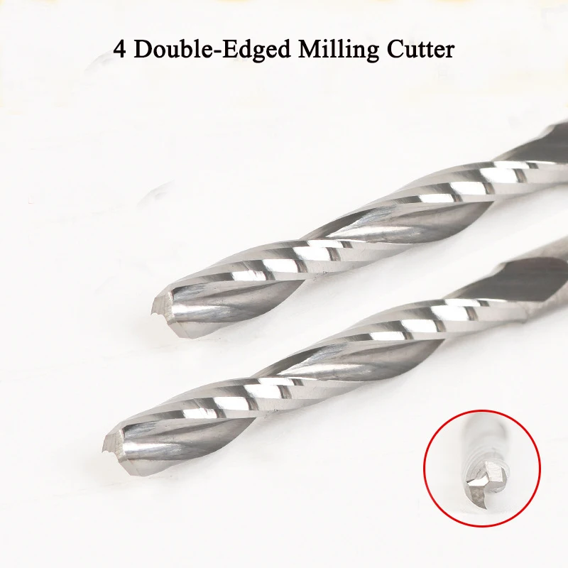 3.175 CutterAcrylic Woodworking CNC Engraving Machine Tool Cemented Carbide Tungsten Steel 4 Double-edged Milling cutter
3.175 CutterAcrylic Woodworking CNC Engraving Machine Tool Cemented Carbide Tungsten Steel 4 Double-edged Milling cutter