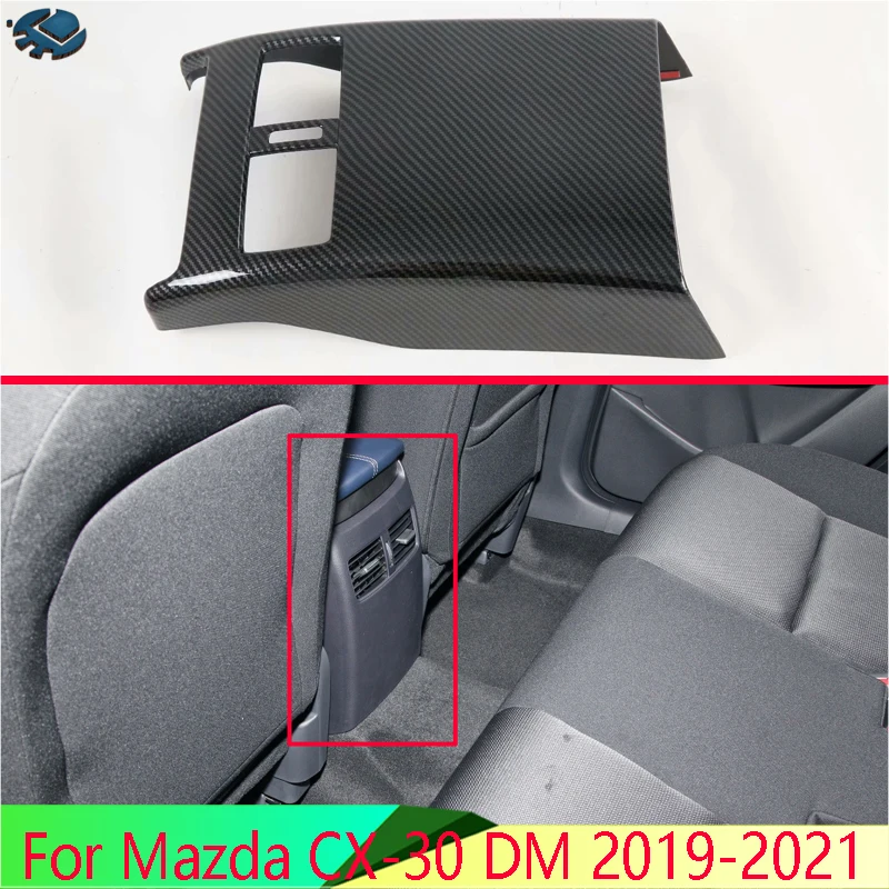 Для Mazda CX-30 DM 2019-2021 автомобильные аксессуары стильный подлокотник с покрытием из углеродного волокна задняя рамка вентиляционного отверстия отделка крышка
Для Mazda CX-30 DM 2019-2021 автомобильные аксессуары стильный подлокотник с покрытием из углеродного волокна задняя рамка вентиляционного отверстия отделка крышка