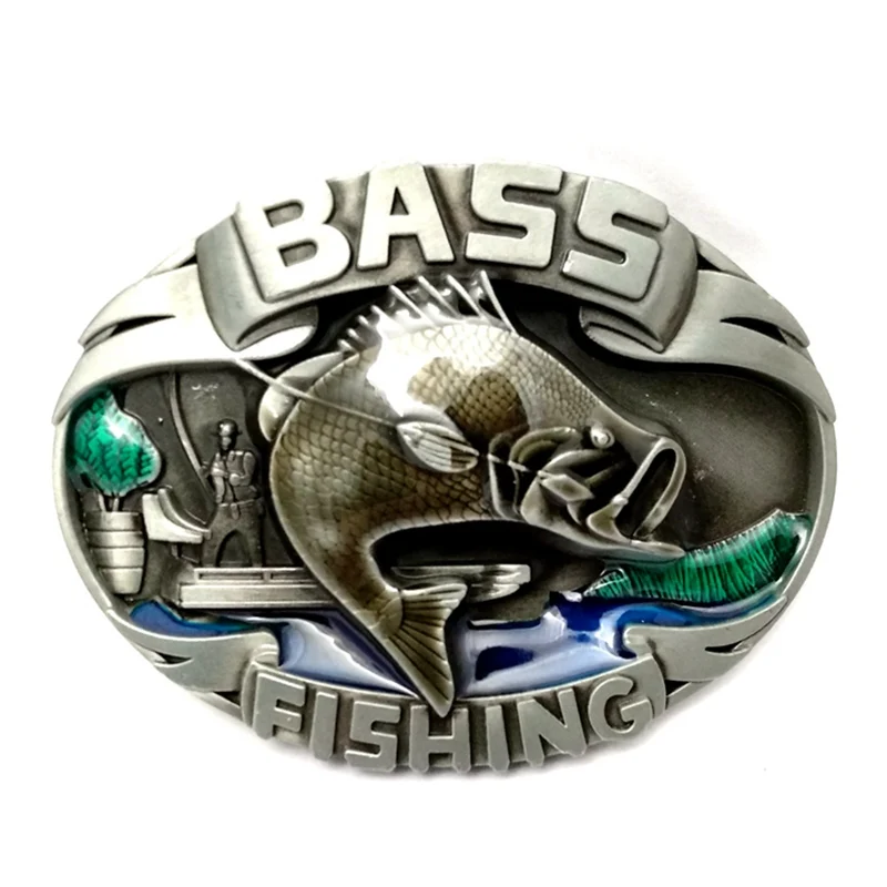 BASS FISHING Antique Silver Oval Metal Belt Buckle for Men Boy Western Cowboy DIY Accessories Fashion Gift Drop Shipping Welcome
BASS FISHING Antique Silver Oval Metal Belt Buckle for Men Boy Western Cowboy DIY Accessories Fashion Gift Drop Shipping Welcome