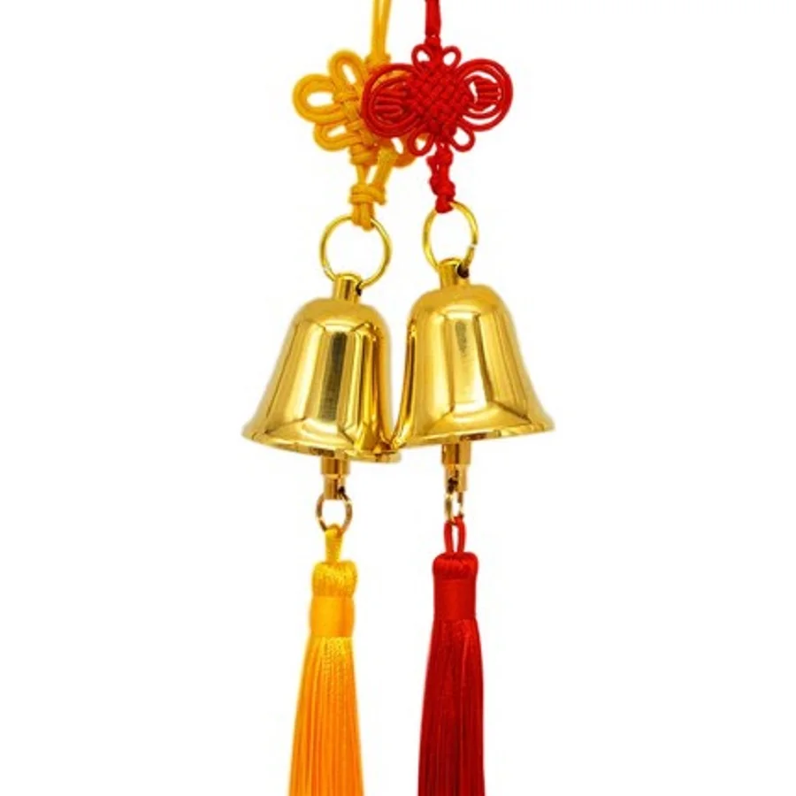 1 String Pure Copper Bell Wind Chimes Ornament Car Hanging Pendant Decor Yellow Red
1 String Pure Copper Bell Wind Chimes Ornament Car Hanging Pendant Decor Yellow Red