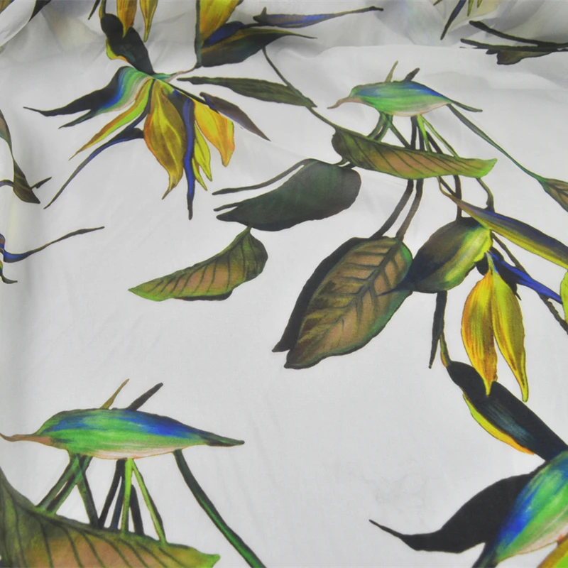 Silk Chiffon Fabric Dress 8, Beige White Large Wide Large Leaf Real Light through Dress Shirt Lining Cloth DIY Sewing Tissue
Silk Chiffon Fabric Dress 8, Beige White Large Wide Large Leaf Real Light through Dress Shirt Lining Cloth DIY Sewing Tissue