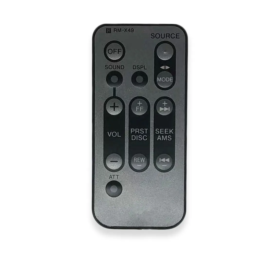 Дистанционное управление для Sony RM-X49 RM-X4S XR-C8220 RM-X45 XR-C5120 XR-4890 RM-X45RF FM/AM, автомобильная стереосистема
Дистанционное управление для Sony RM-X49 RM-X4S XR-C8220 RM-X45 XR-C5120 XR-4890 RM-X45RF FM/AM, автомобильная стереосистема