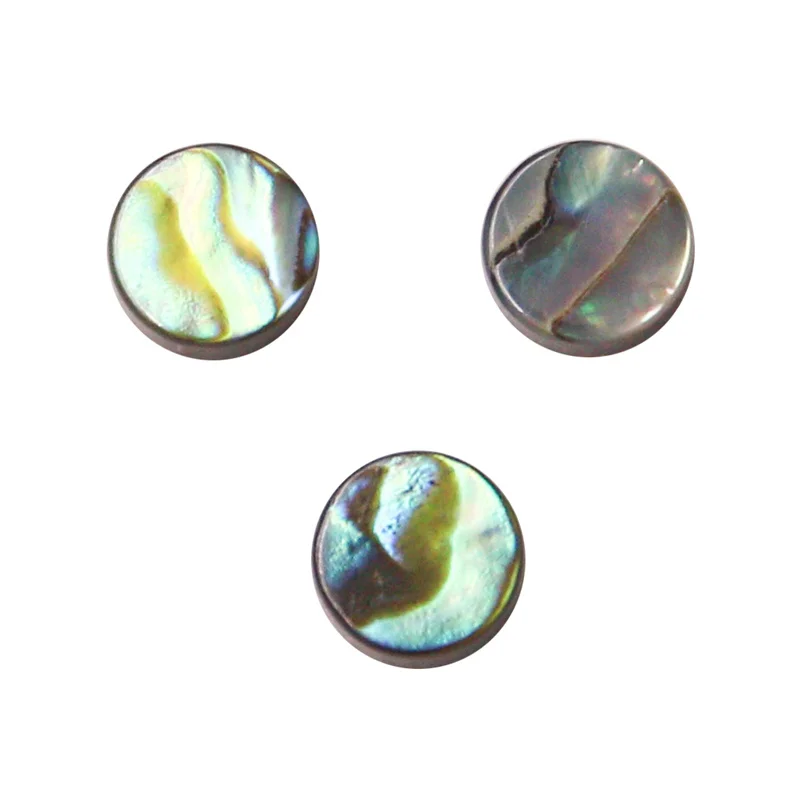5pcs Natural Abalone Paua Shell Cabochons Disc Rondelle Flat Round Shape 6-14mm For Jewelry Making DIY Earrings Pendant Ring
5pcs Natural Abalone Paua Shell Cabochons Disc Rondelle Flat Round Shape 6-14mm For Jewelry Making DIY Earrings Pendant Ring
