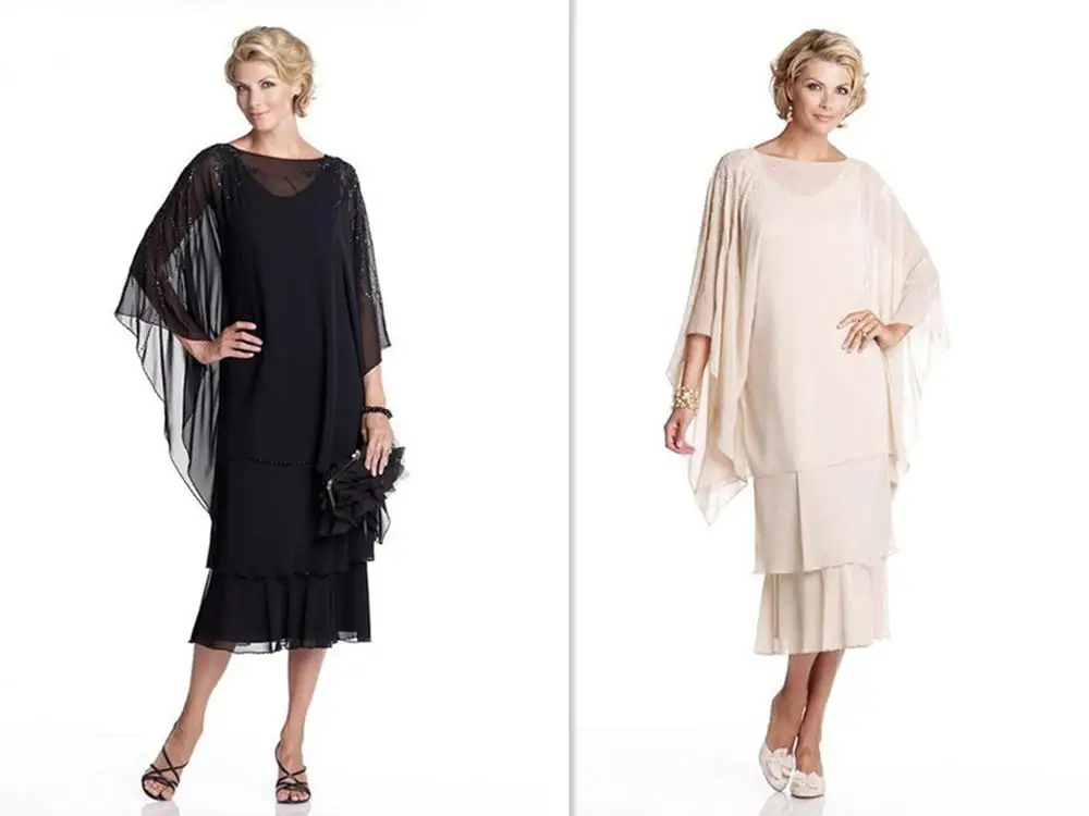 Black Mother of the Bride Dress 2019 Elegant A-Line Princess Bateau Tea-length Black Beading Mother of the Bride Dresses
Black Mother of the Bride Dress 2019 Elegant A-Line Princess Bateau Tea-length Black Beading Mother of the Bride Dresses